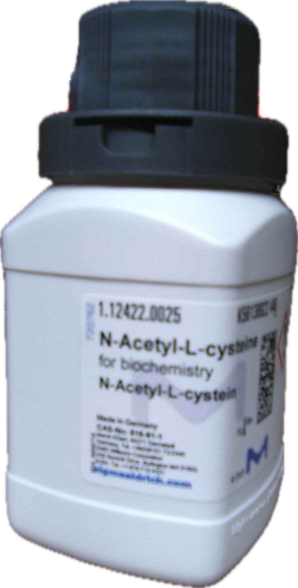 1.12422.0025 N-Ацетил-L-цистеїн для біохімії, 25 г